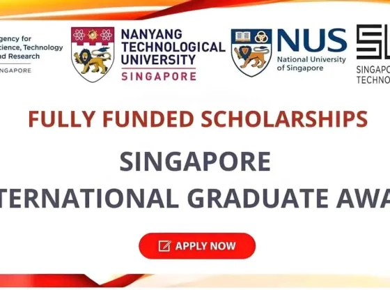 Singapore International Graduate Award (SINGA) 2026 for Nigerian and African Students